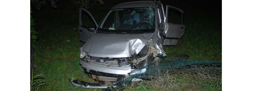 Grave incidente nella notte per due giovani di Settimo