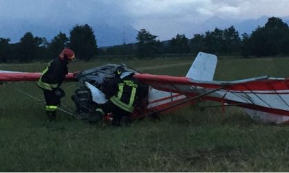 Caluso, precipita aereo: due feriti gravi