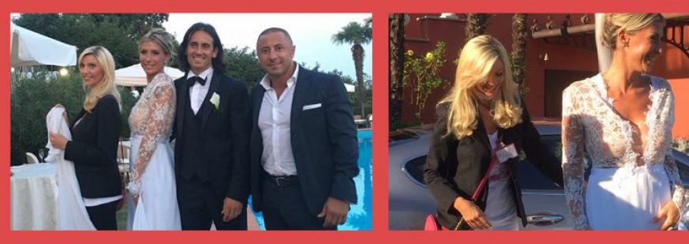 Le telecamere di Sky alle nozze di Giulia Roberta Piersantelli e Gianpiero Mura