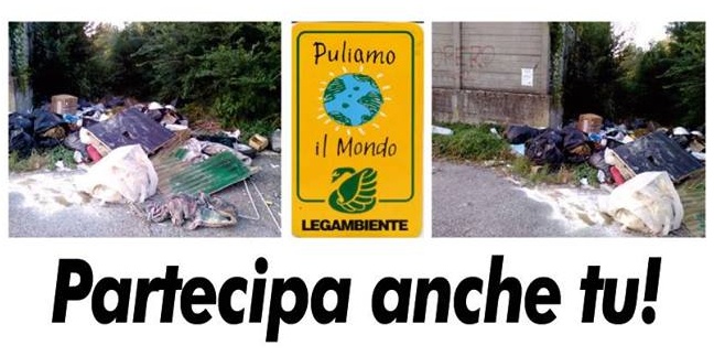 Puliamo il Mondo: Legambiente cerca i volontari a Settimo