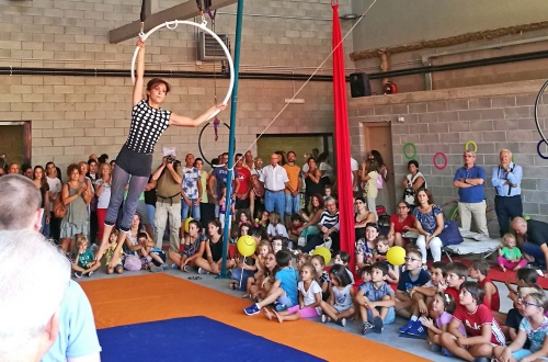 Settimo, inaugurata la prima scuola di Circo cittadina