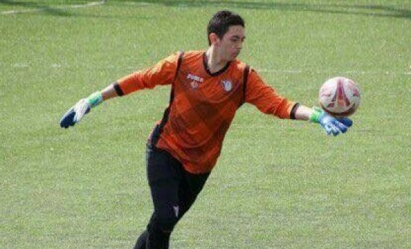 Alessio Scardino in prova alla Maceratese