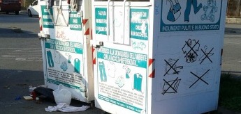 Ancora atti vandali ai danni dei raccoglitori di abiti usati a Settimo