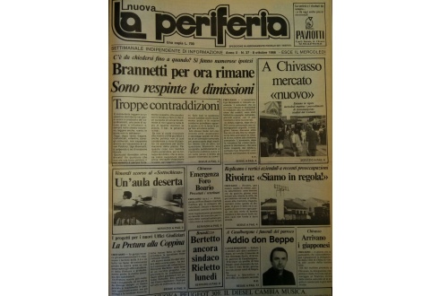 Com’eravamo: l’assessore spacca la politica locale e la Pretura alla Coppina