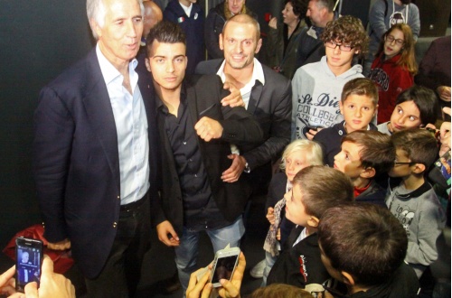 Il presidente Malagò a Settimo per l’oro olimpico di Fabio Basile