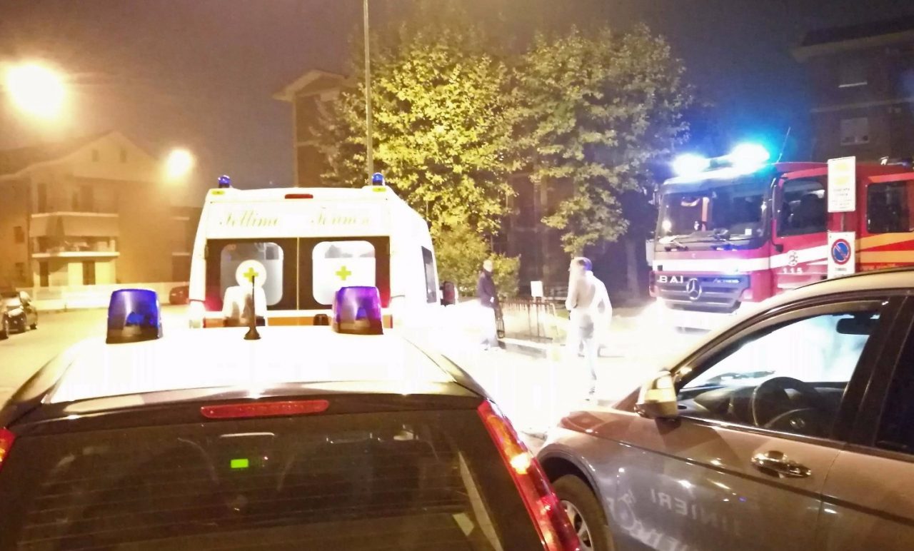 Incendio al Villaggio Fiat: a fuoco un alloggio in via Novara