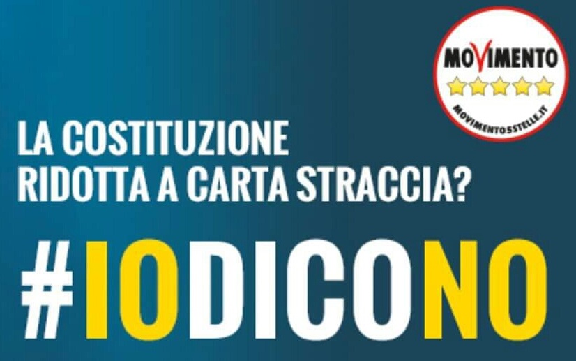 Chivasso: Movimento 5 Stelle, serata per il No