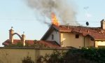 Incendio di una casa a Tonengo di Mazzè: a fuoco il tetto