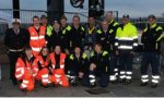 San Mauro, la Protezione Civile in piazza