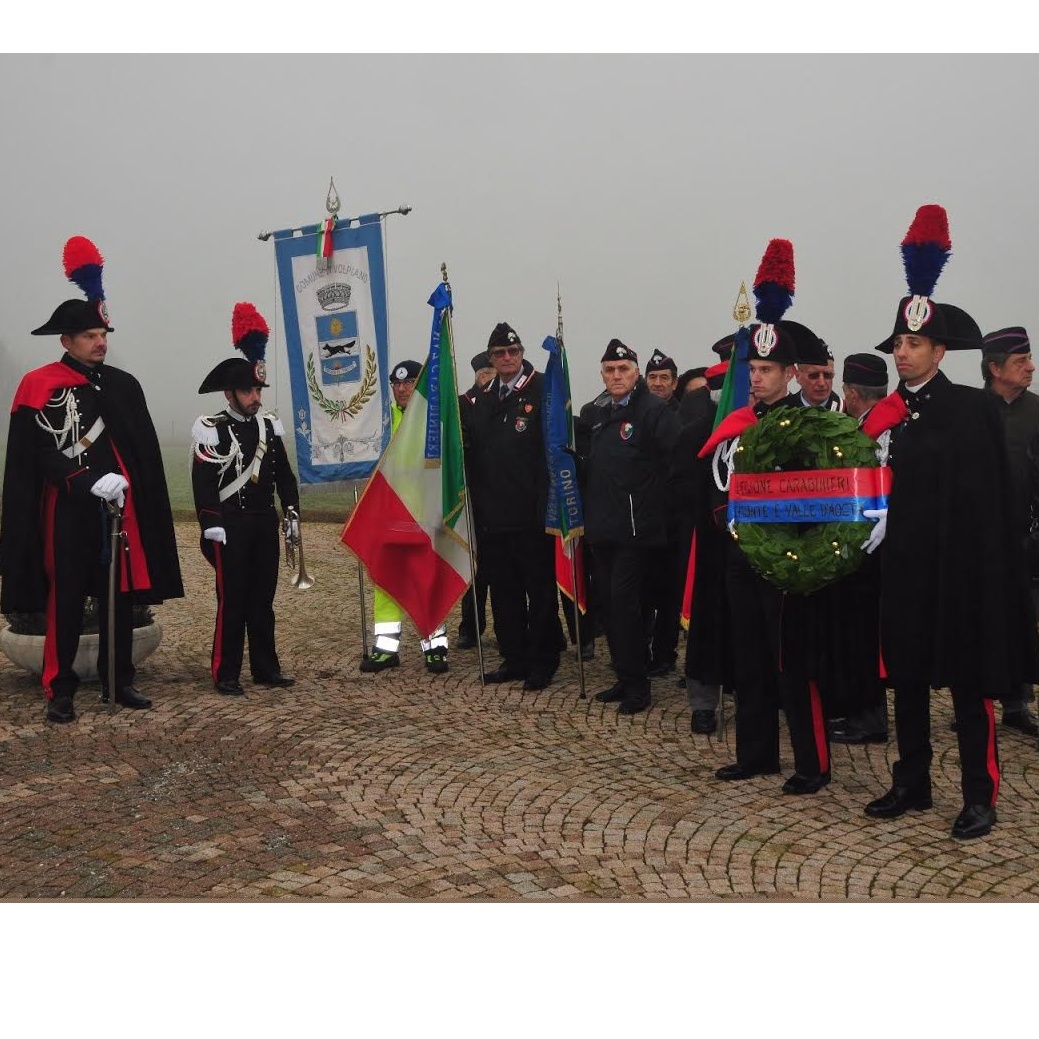 Cerimonia in ricordo dei carabinieri morti in elicottero