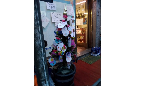 Dopo il furto dell’albero di Natale gli studenti di Torrazza ne realizzano un altro