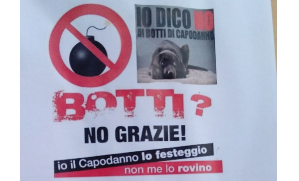 Rondissone dice no ai botti di Capodanno
