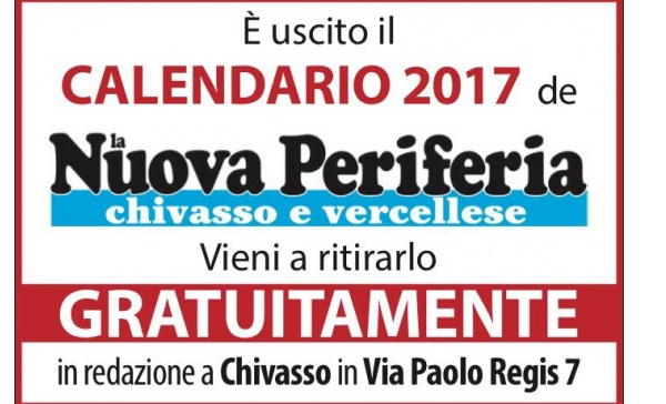La Nuova Periferia regala il calendario 2017