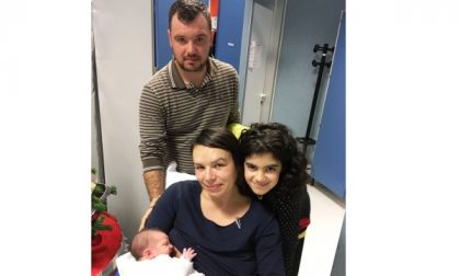 Si chiama Andrei, il primo nato del 2017 all'ospedale Maria Vittoria