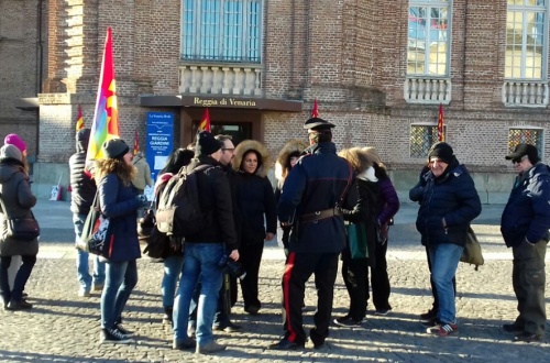 Venaria, sciopero alla Reggia: arrivano anche i carabinieri