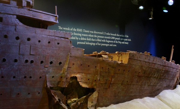 I resti originali del Titanic a Torino