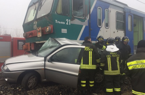 Incidente ferroviario tra Montanaro e Rodallo