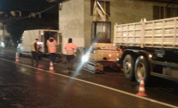 San Mauro, scoppia una condotta dell’acqua in via Torino