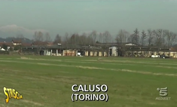 Le telecamere di Striscia a Caluso
