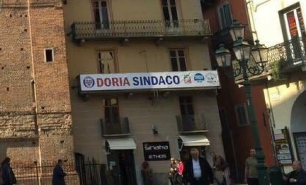 Chivasso, Doria: “Lo striscione resta dove’è”