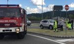 Incidente spettacolare in autostrada
