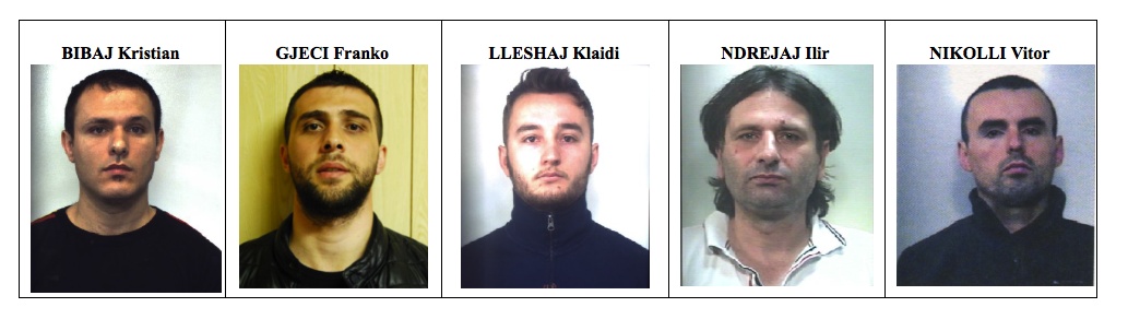 Rubavano nelle vostre case, presa gang degli albanesi