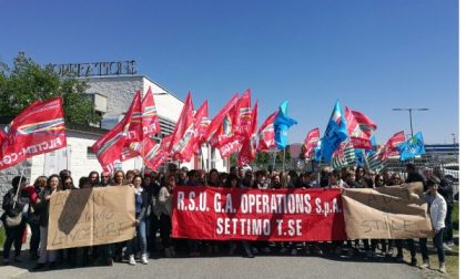 Settimo, in sciopero i dipendenti del Gruppo Armani Operations