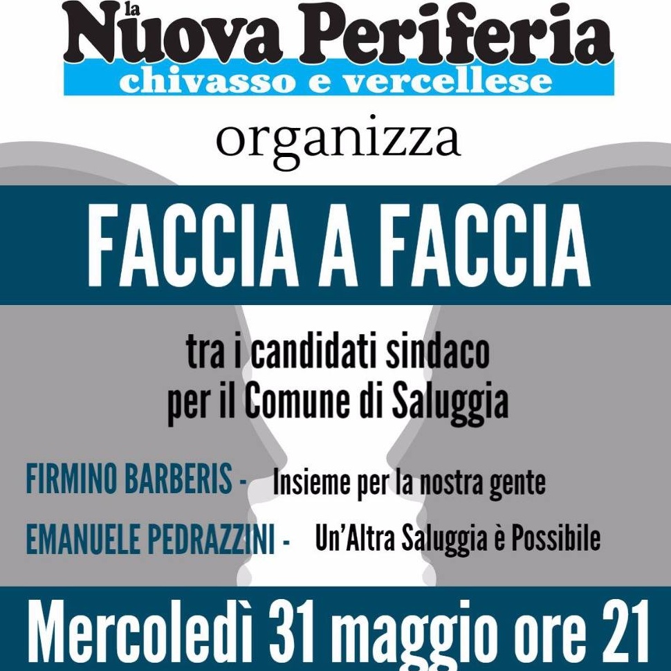 Confronto tra candidati sindaco: mercoledì 31 l’incontro
