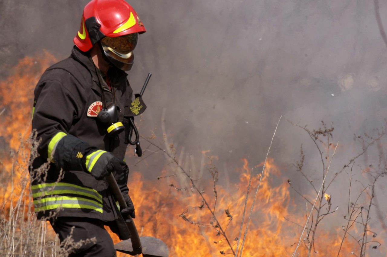Incendi boschivi, è massima allerta