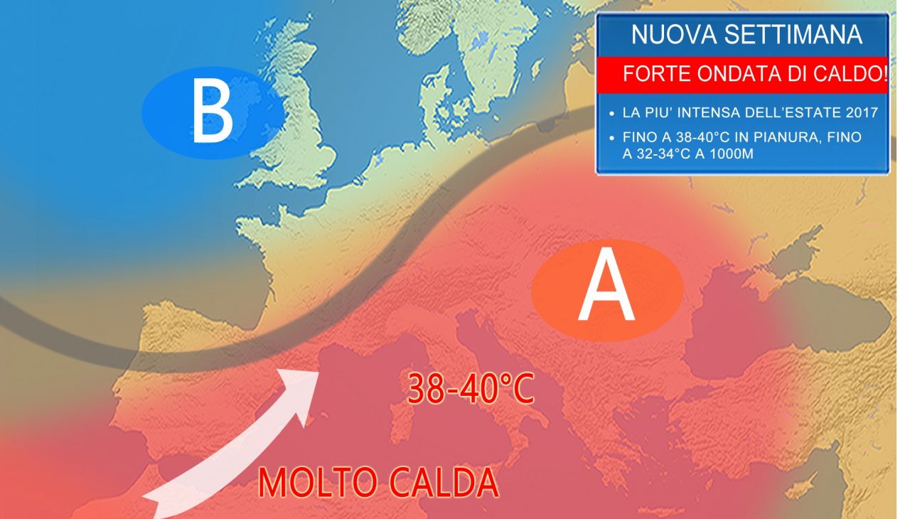 Allarme, in arrivo fortissima ondata di calore