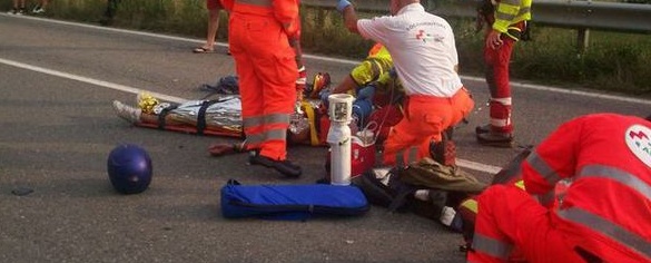 Gassino, motociclista muore in un incidente vicino ad Alba