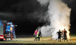 I vandali danno fuoco al parco Berlinguer