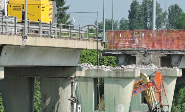 Ponte sul Po, confermati i tempi dei lavori, ad agosto dovrebbe partire il secondo lotto
