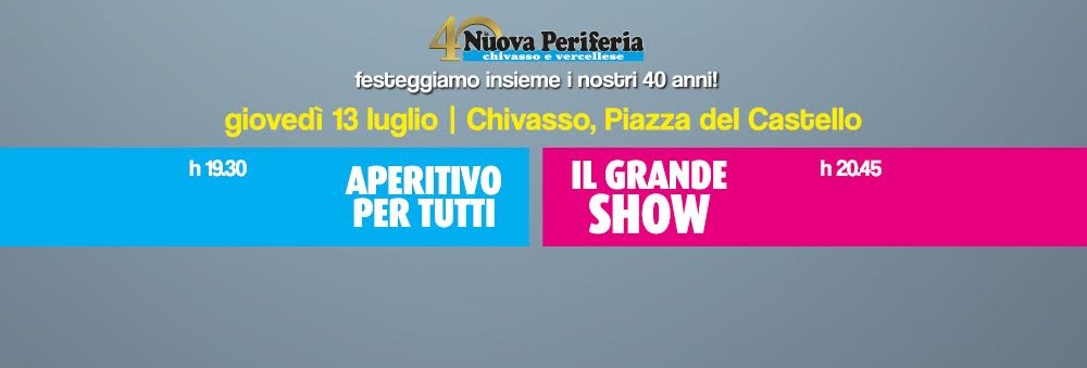 I primi 40 anni de La Nuova Periferia
