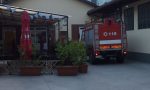 Chivasso, incendio alla pasticceria "Le Deliziose", pompieri e carabinieri sul posto