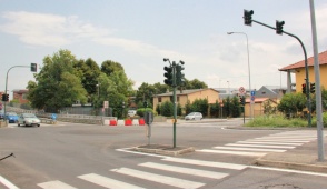 Settimo, attivo il nuovo semaforo in via Cascina Nuova