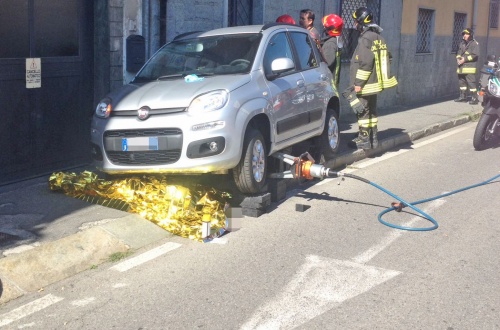 Venaria, pensionata muore investita da un’auto sul marciapiede