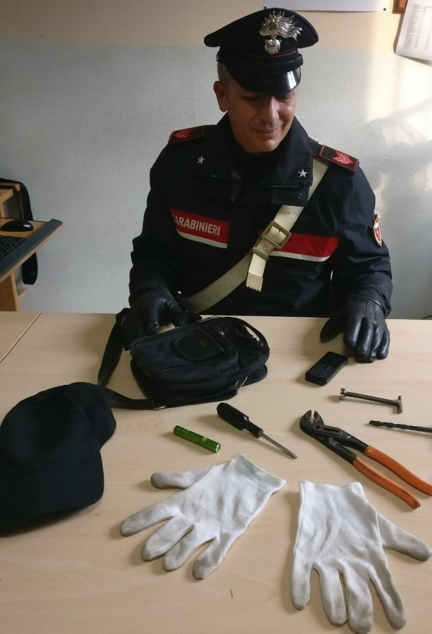 Arrestato ladro vittima era in casa