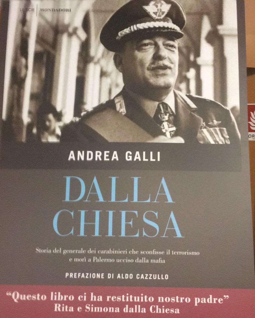 Biografia di Dalla Chiesa sarà presentata giovedì 19 ottobre