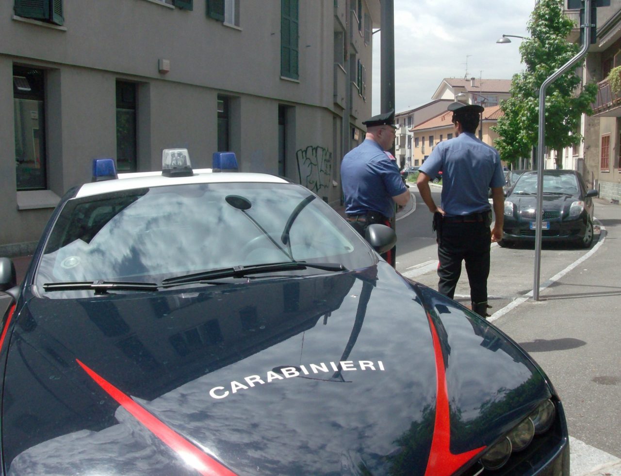 Ragazze sospette trovate in un palazzo