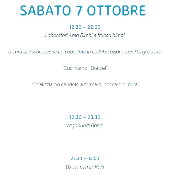 Oktoberfest Torino, l’ultimo weekend di festa