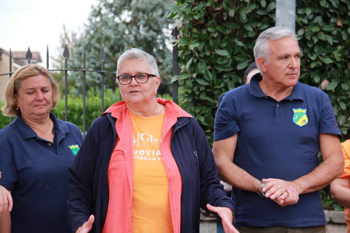 Settimo, inaugurata una panchina rossa