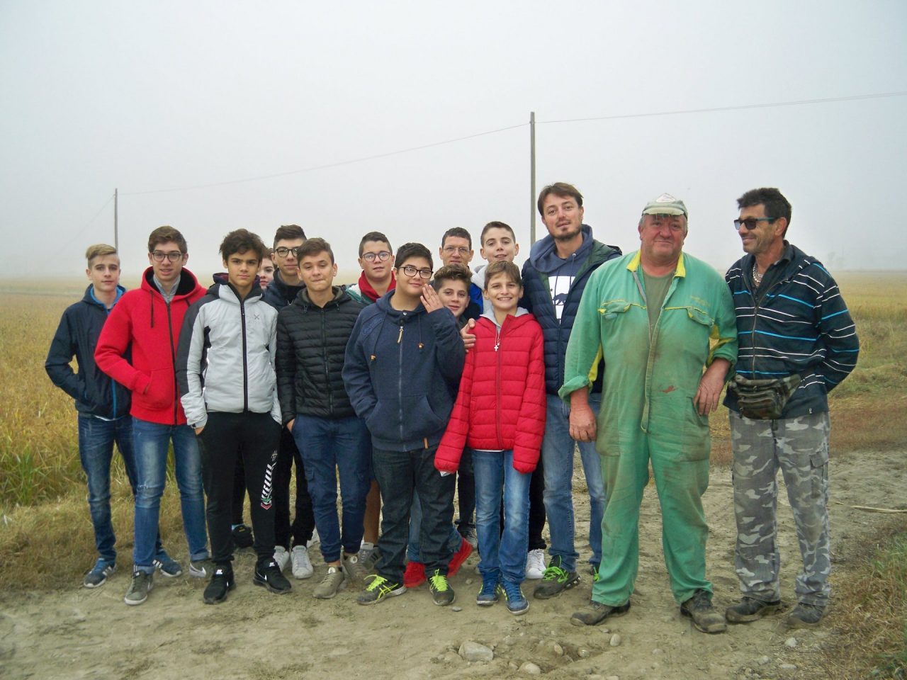 Calamandrei lezione in risaia