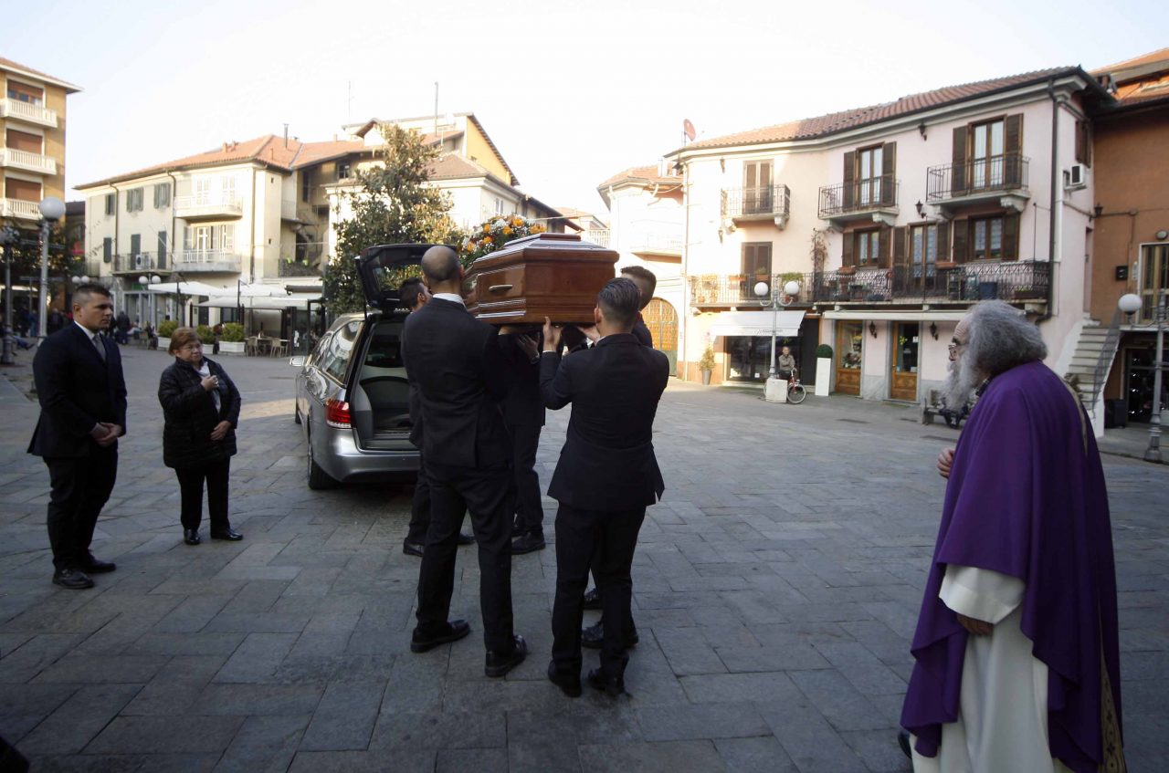 funerali, Pietro Aragno, Piero Aragno, San Pietro in Vincoli, Settimo Torinese