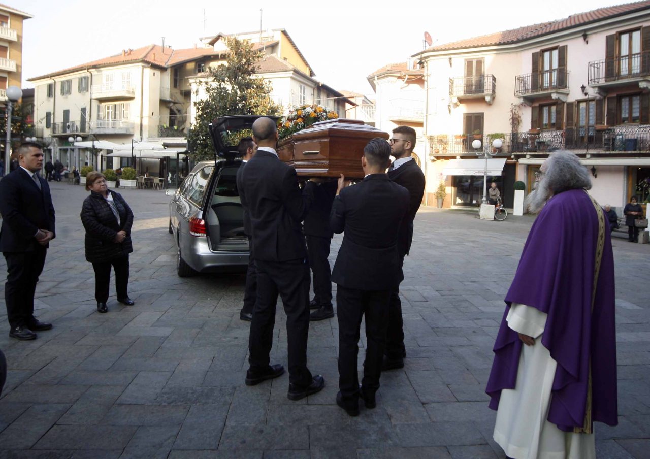 funerali, Pietro Aragno, Piero Aragno, San Pietro in Vincoli, Settimo Torinese