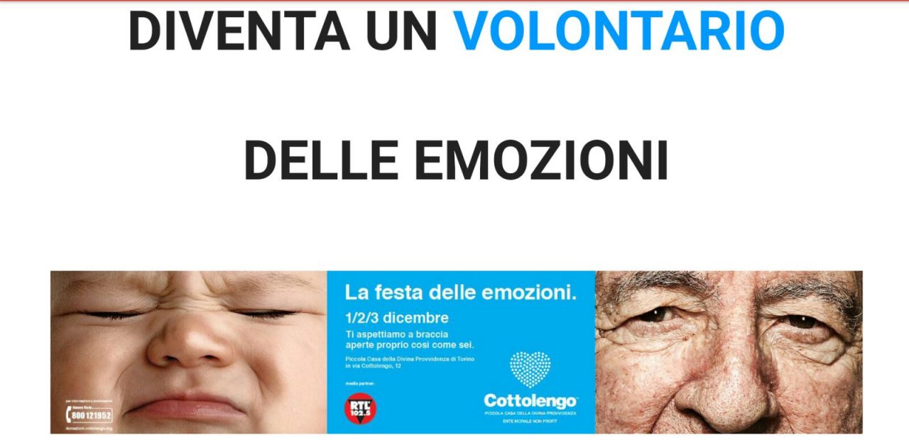 Diventa volontario delle Emozioni nel week end