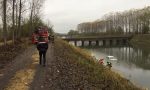 Auto precipita nel canale Cavour FOTO E VIDEO