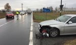 Incidente stradale scontro tra due auto IL VIDEO