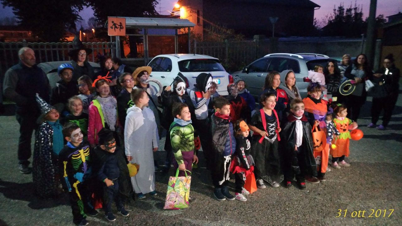 Halloween gioia e allegria per i bambini