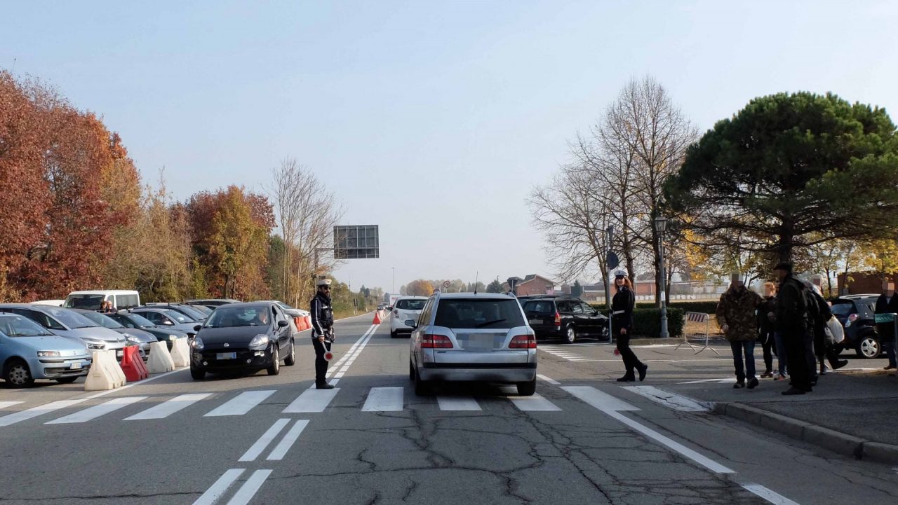 code, traffico, cimitero, Settimo Torinese, Ognissanti, Festa dei Santi, vigili